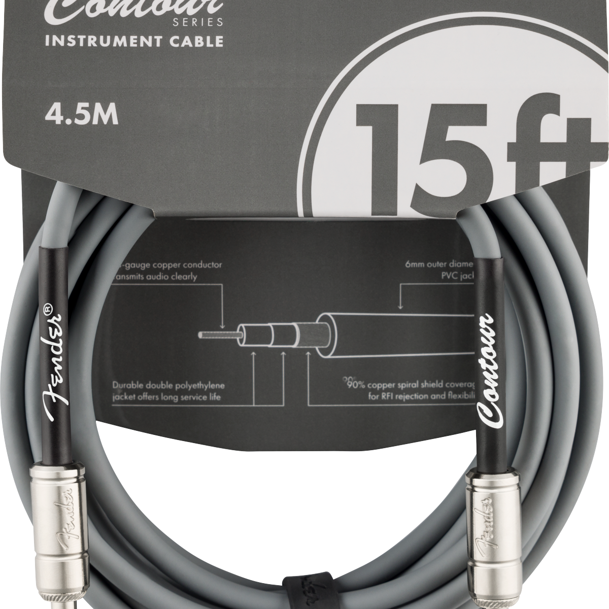 Fender Contour 15ftCable - Regent Sounds