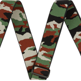 Fender WeighLess Camo Strap, Woodland, 2"