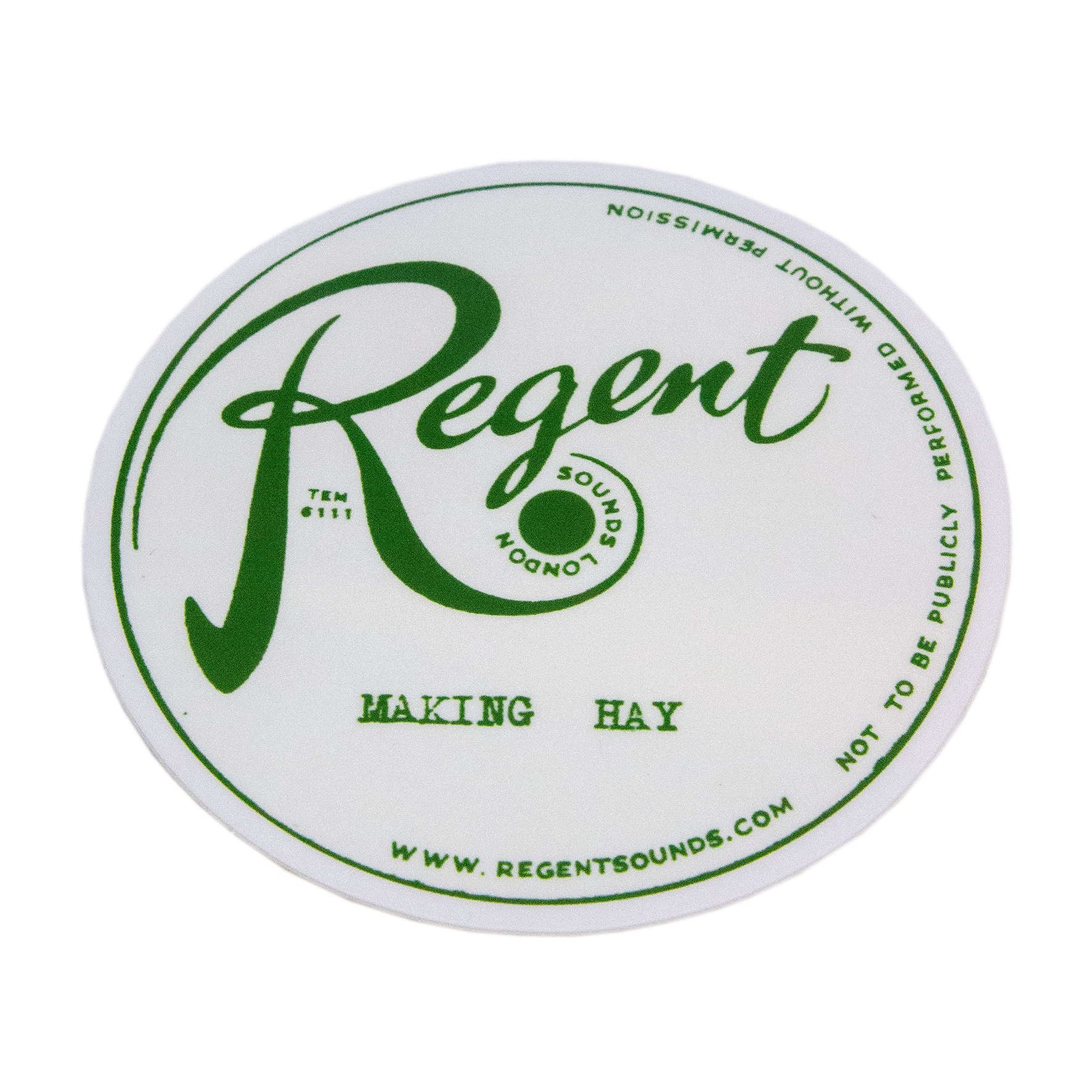 Regent Sounds Stickers